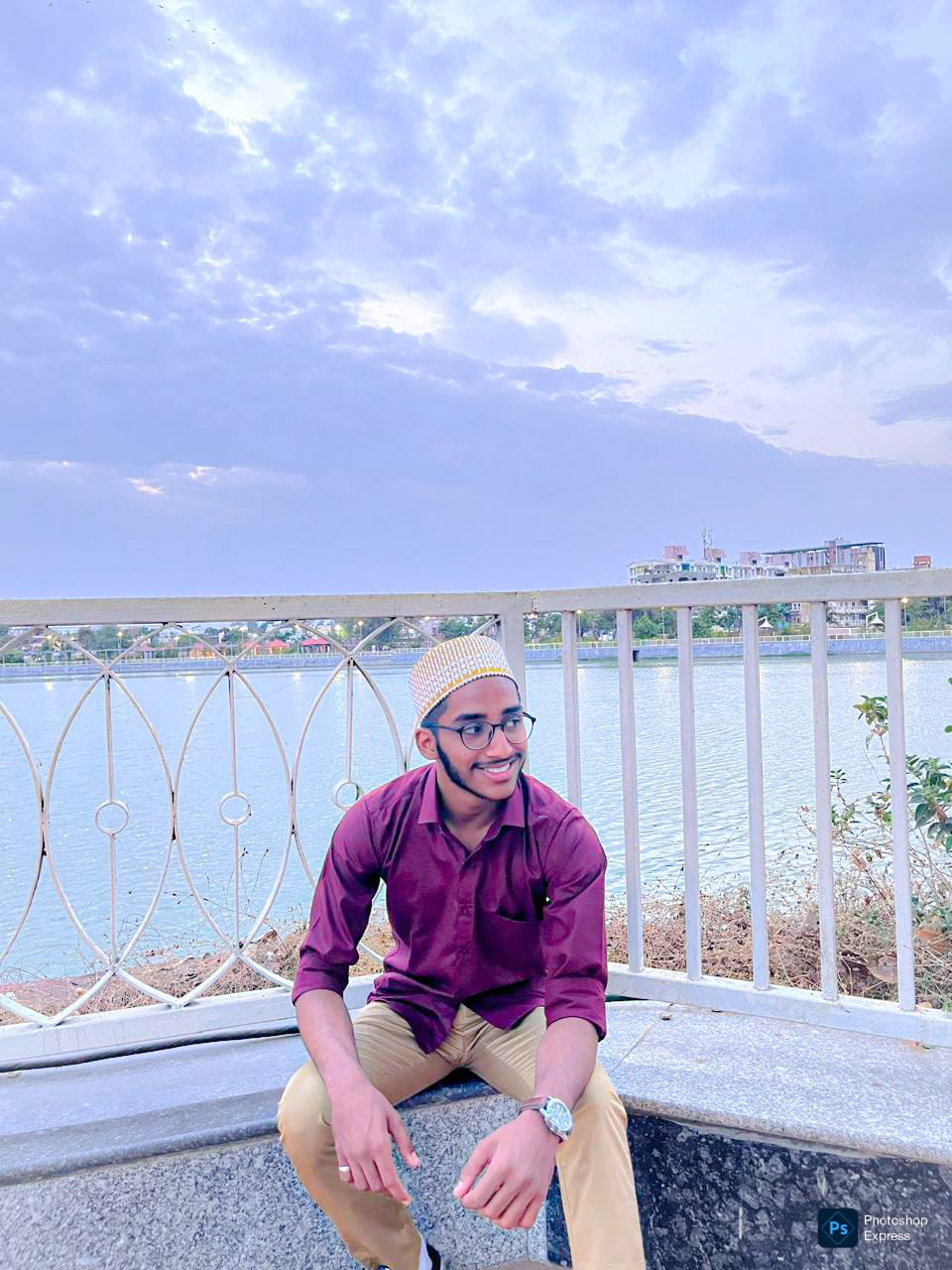The founder of Khokhi Prints