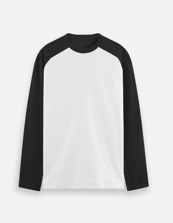 Male Raglan T-Shirt ready for custom printing