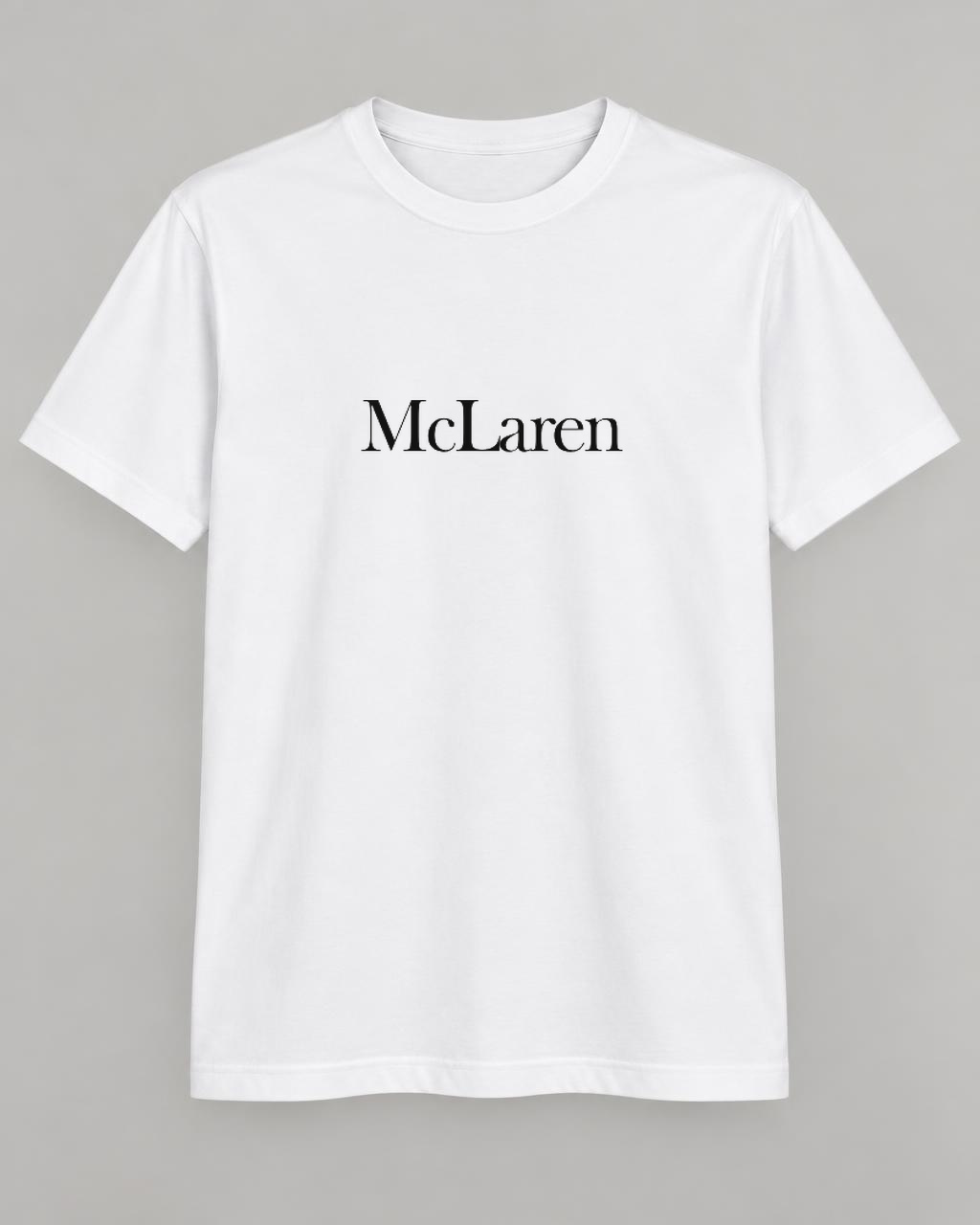 McLaren T-shirt in White, front view