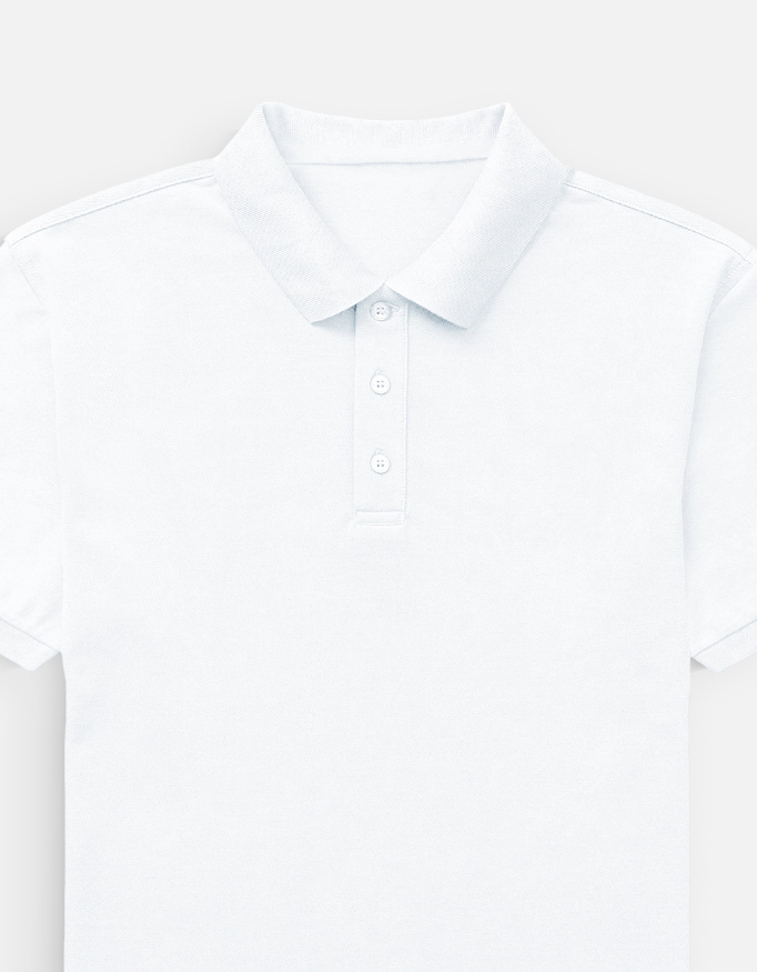 Male Polo ready for custom printing