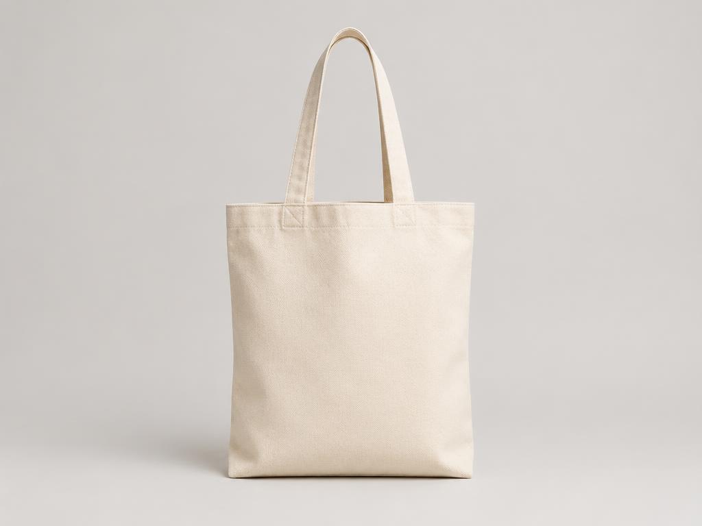 Custom printed canvas tote bag