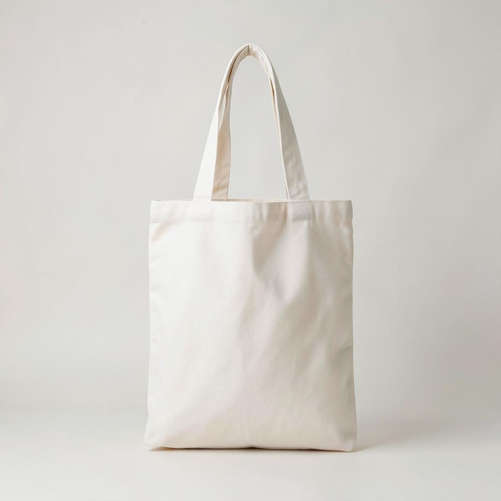 Tote Bag Zipper ready for custom printing
